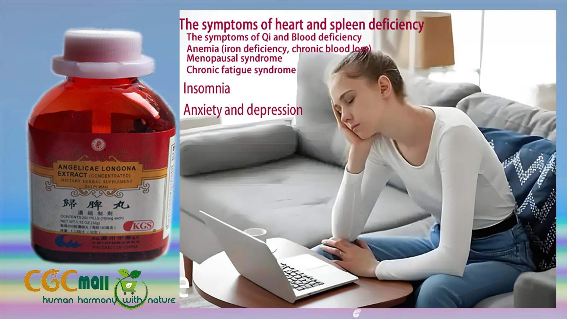 gui pi wan supplementing spleen qi and heart blood